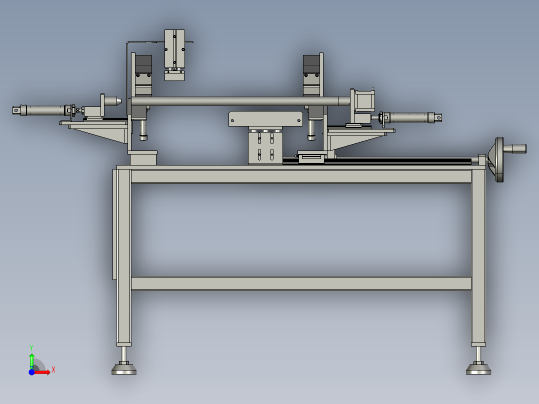 分料装配前视图