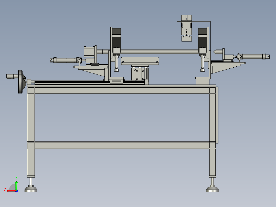 分料装配后视图