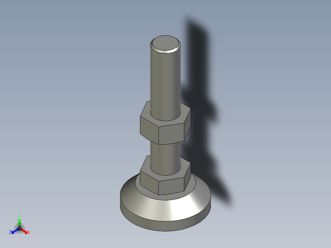 轴承校准检测设备设计-FJFN20_100正等轴测图