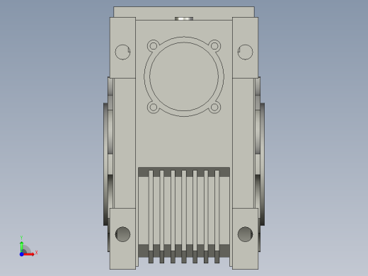 NMRV050-40B3-63B5_减速机_050前视缩略图