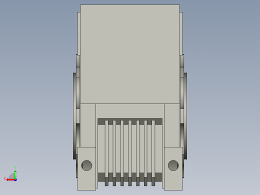 NMRV050-40B3-63B5_减速机_050后视缩略图