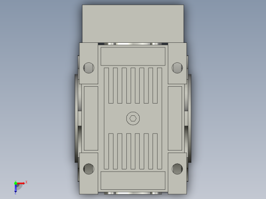 NMRV050-40B3-63B5_减速机_050俯视缩略图