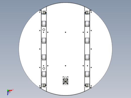 钣金输送机俯视缩略图