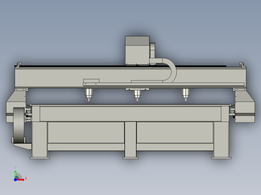 工艺多头雕刻机仿古家具门板浮雕雕花前视缩略图
