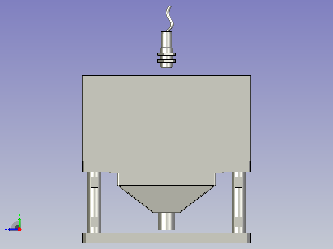 YSZ150B-05-01负极归正组件右视图