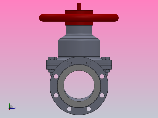 隔膜阀[隔膜阀]通径125mm左视缩略图