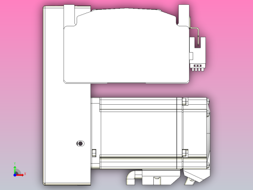 皮带直线轴半封闭可选导轨TPA-HNB-105D-90-L1250-RP-C-P20-N3前视缩略图