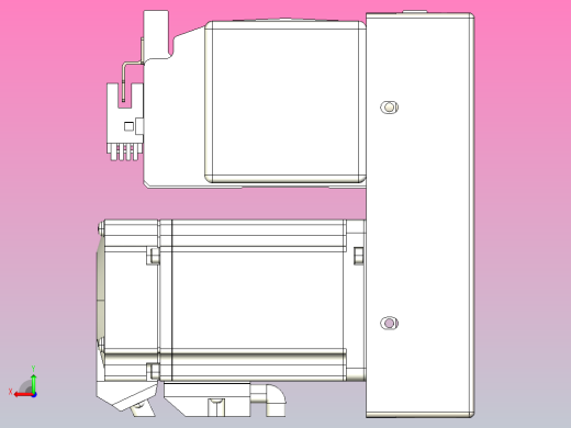 皮带直线轴半封闭可选导轨TPA-HNB-105D-90-L1250-RP-C-P20-N3后视缩略图