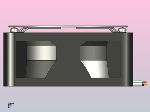 电子设备用微型风扇60x60mm俯视缩略图
