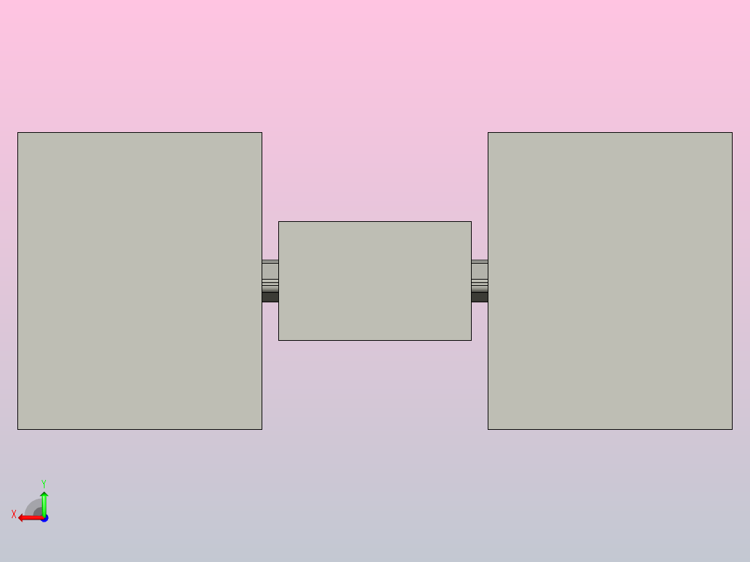 轴管自动分中后视图