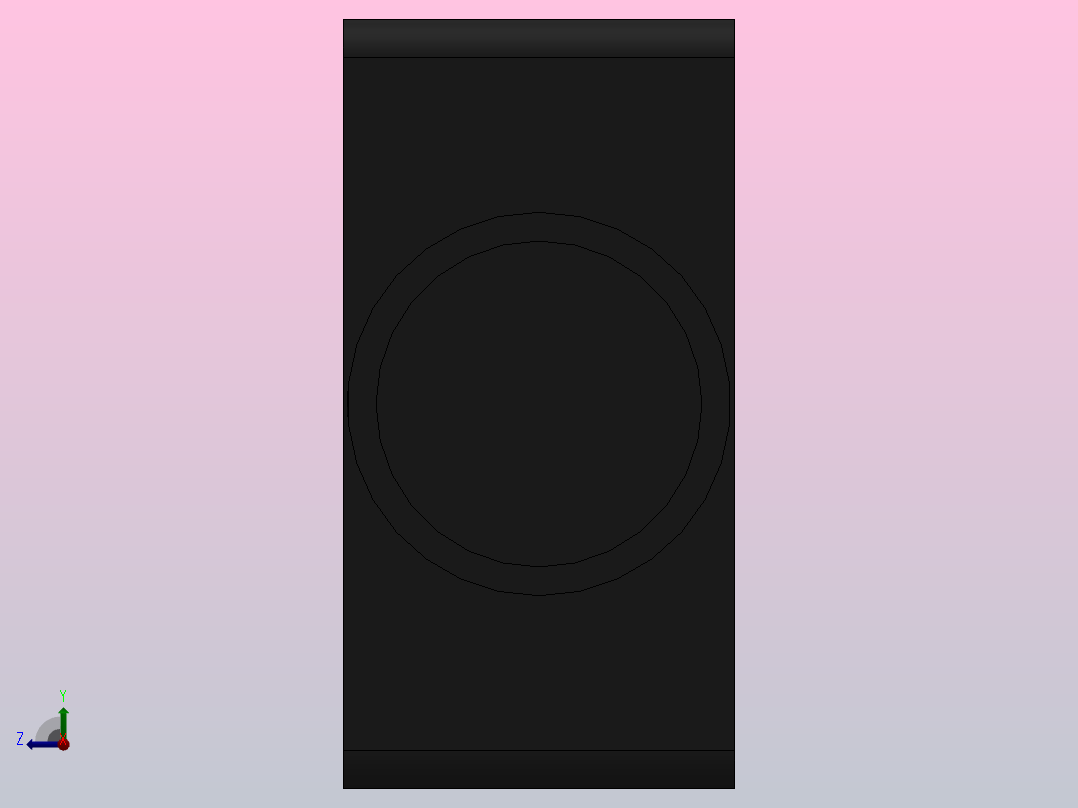 TA前铰轴[40]气缸附件右视图