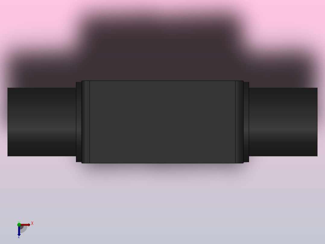 TA前铰轴[40]气缸附件俯视图