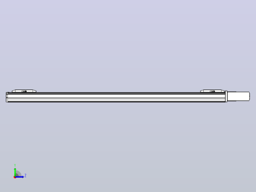 皮带直线轴双滑块型TPA-GCBS-50-P42-L375-QL-M10-N3左视缩略图