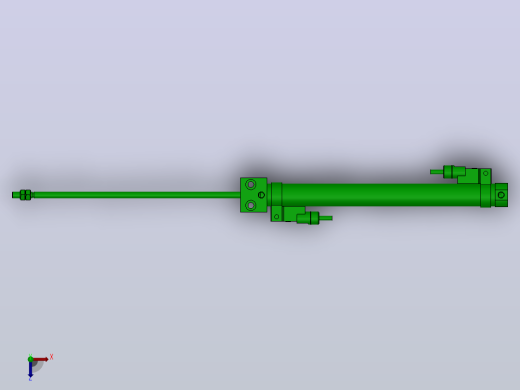 气缸CDJ2RA16-150-C73CL俯视缩略图