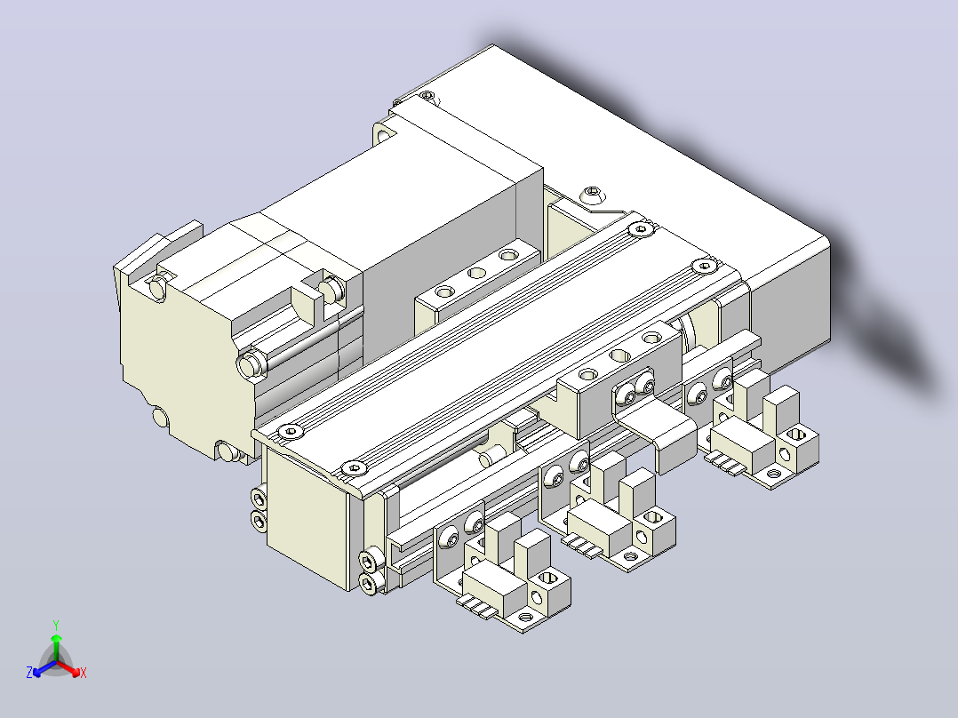 钢基模组TPA-KNR-4002C-100A1-ML-H1S1主视图