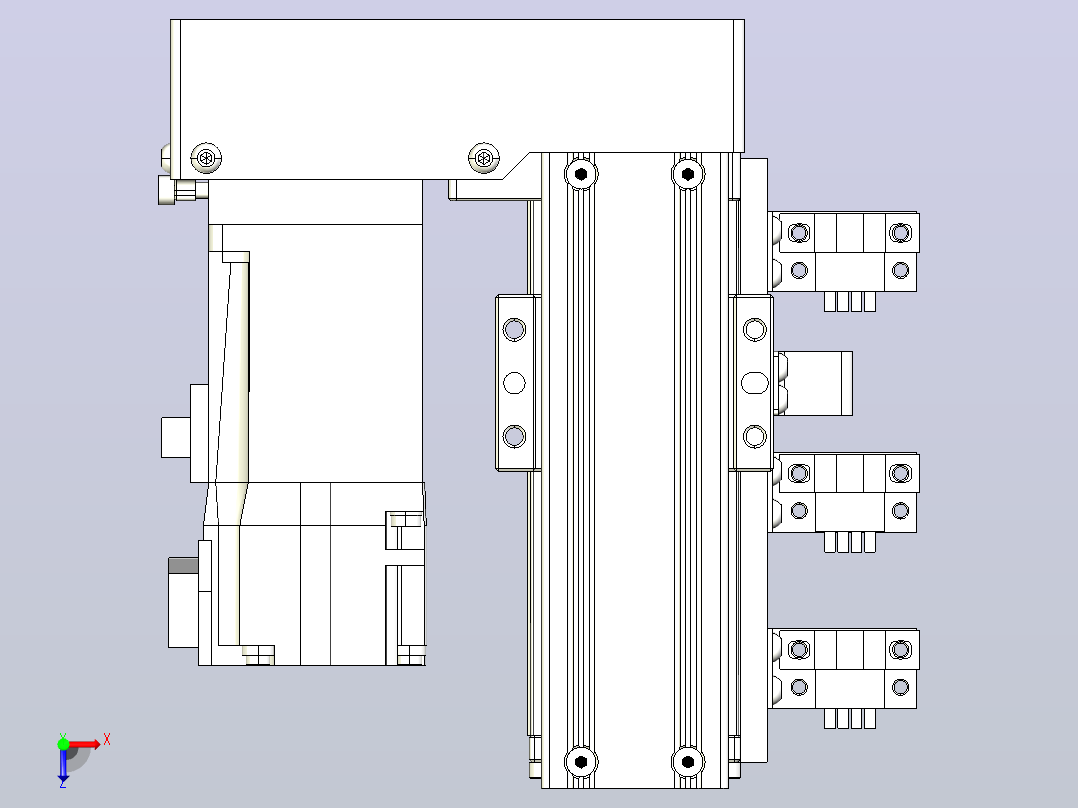 钢基模组TPA-KNR-4002C-100A1-ML-H1S1俯视图