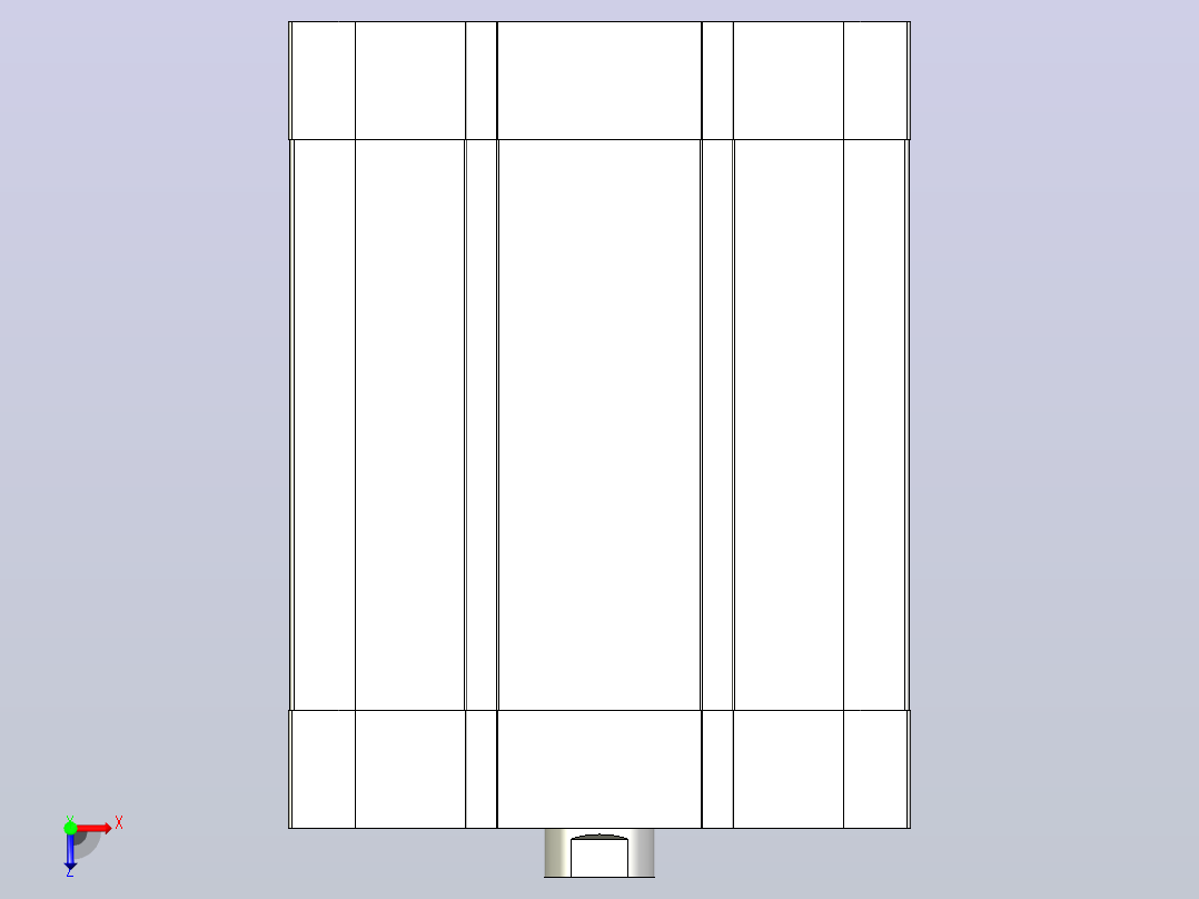 FESTO气缸ADN-100-80-I-P-A---_asm_0_俯视图