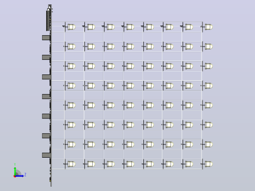 8x8x8 RGB LED 立方体左视缩略图