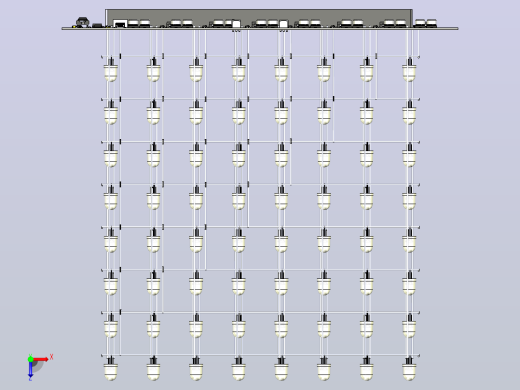 8x8x8 RGB LED 立方体俯视缩略图