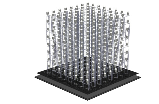 8x8x8 RGB LED 立方体缩略图
