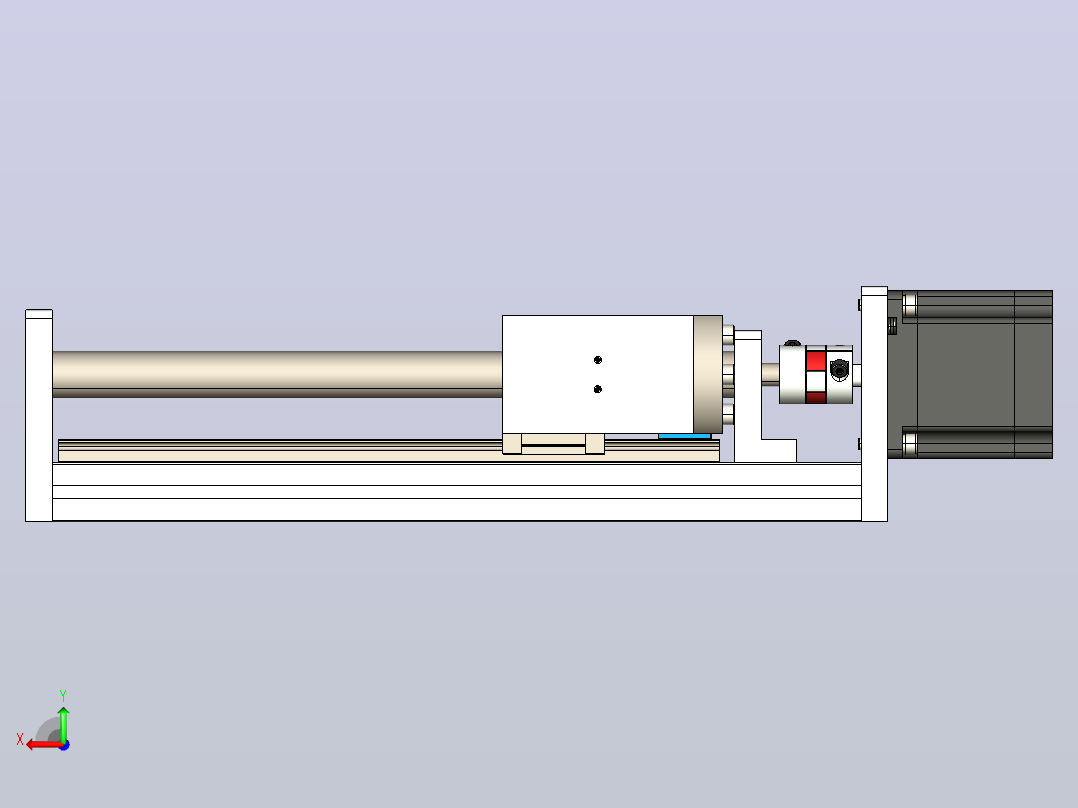 FSL40 直线模组[FSL40 E150 10C7-BC-B57]后视图