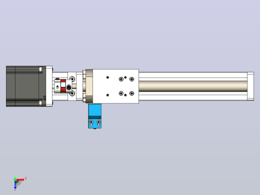 FSL40 直线模组[FSL40 E150 10C7-BC-B57]俯视缩略图