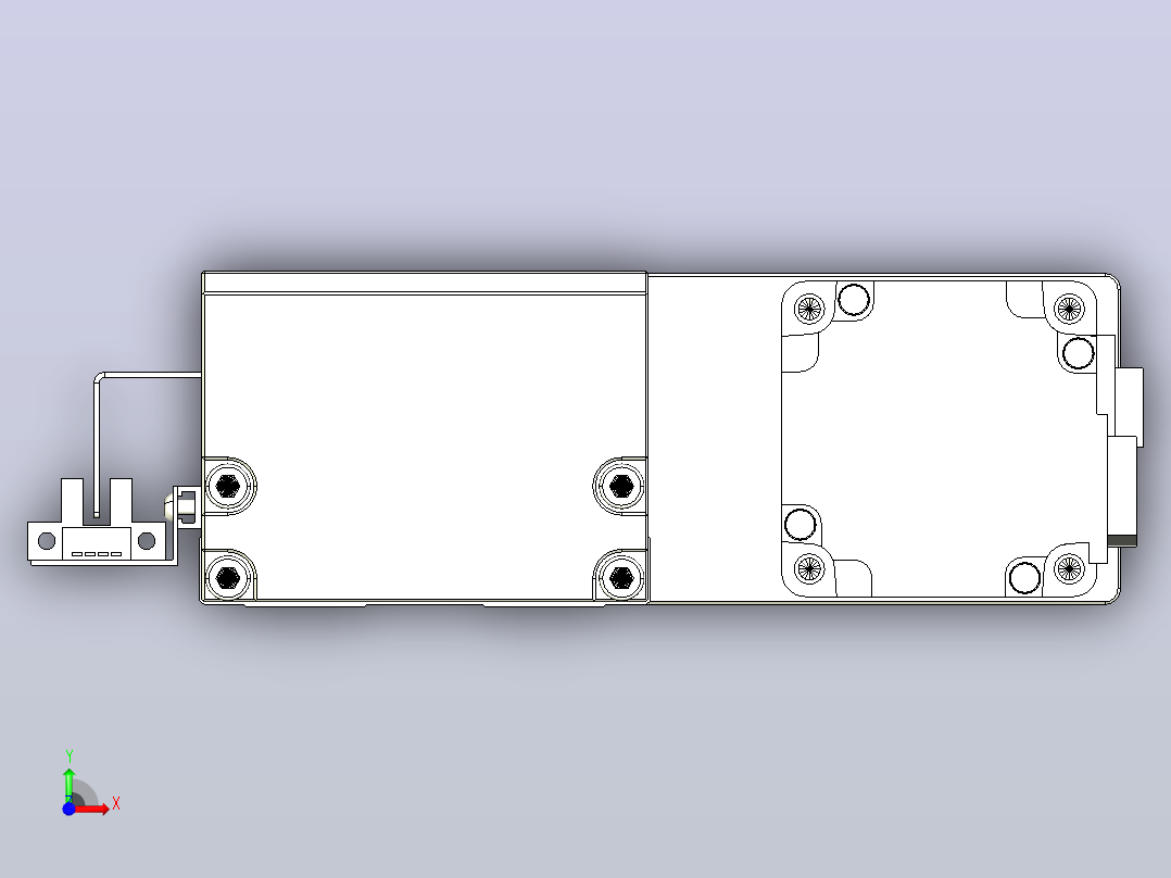 钢基模组TPA-KSR-8610C-940A1-MR-H0S1前视图