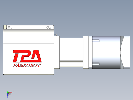 带式直线轴半闭式TPA-ONB-140-256-L950-DR-J90-N3俯视缩略图