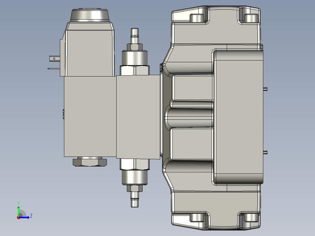 伊顿液压元件DG5V-7-A-2-M-U-30-AC-ROCK左视图