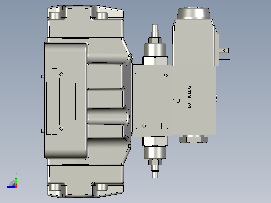 伊顿液压元件DG5V-7-A-2-M-U-30-AC-ROCK右视图