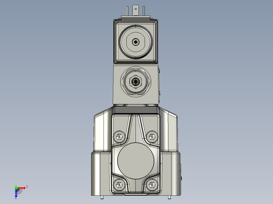 伊顿液压元件DG5V-7-A-2-M-U-30-AC-ROCK俯视图