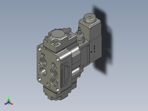 伊顿液压元件DG5V-7-A-2-M-U-30-AC-ROCK正等轴测缩略图