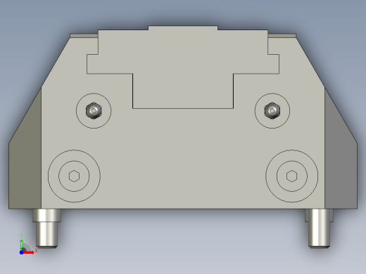 气动夹紧系统SCHUNK-0405312 KSP-F-Z plus 160, 0前视缩略图