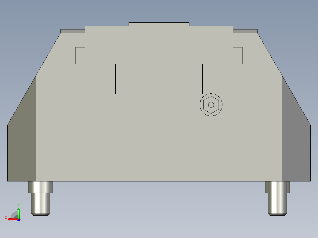 气动夹紧系统SCHUNK-0405312 KSP-F-Z plus 160, 0后视图