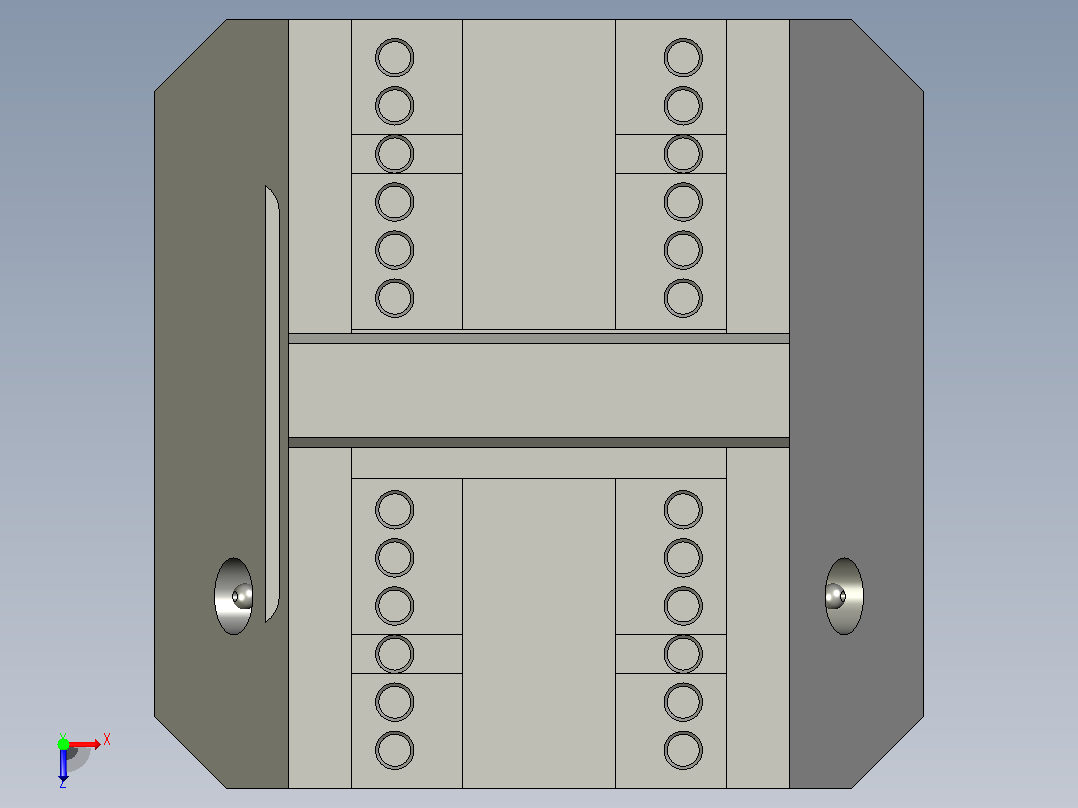 气动夹紧系统SCHUNK-0405312 KSP-F-Z plus 160, 0俯视图