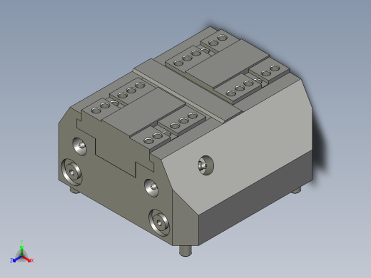 气动夹紧系统SCHUNK-0405312 KSP-F-Z plus 160, 0正等轴测缩略图