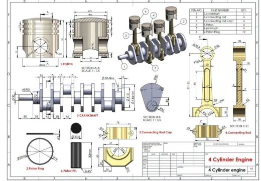 4 Inline Cylinder Engine缩略图