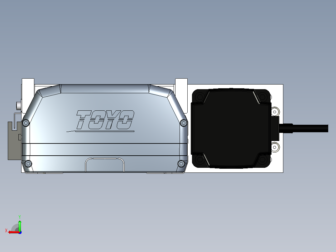 ETH17-500-BR-M75B直线模组后视图