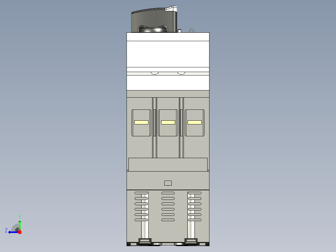 手动电机保护器Weg MPW80右视图