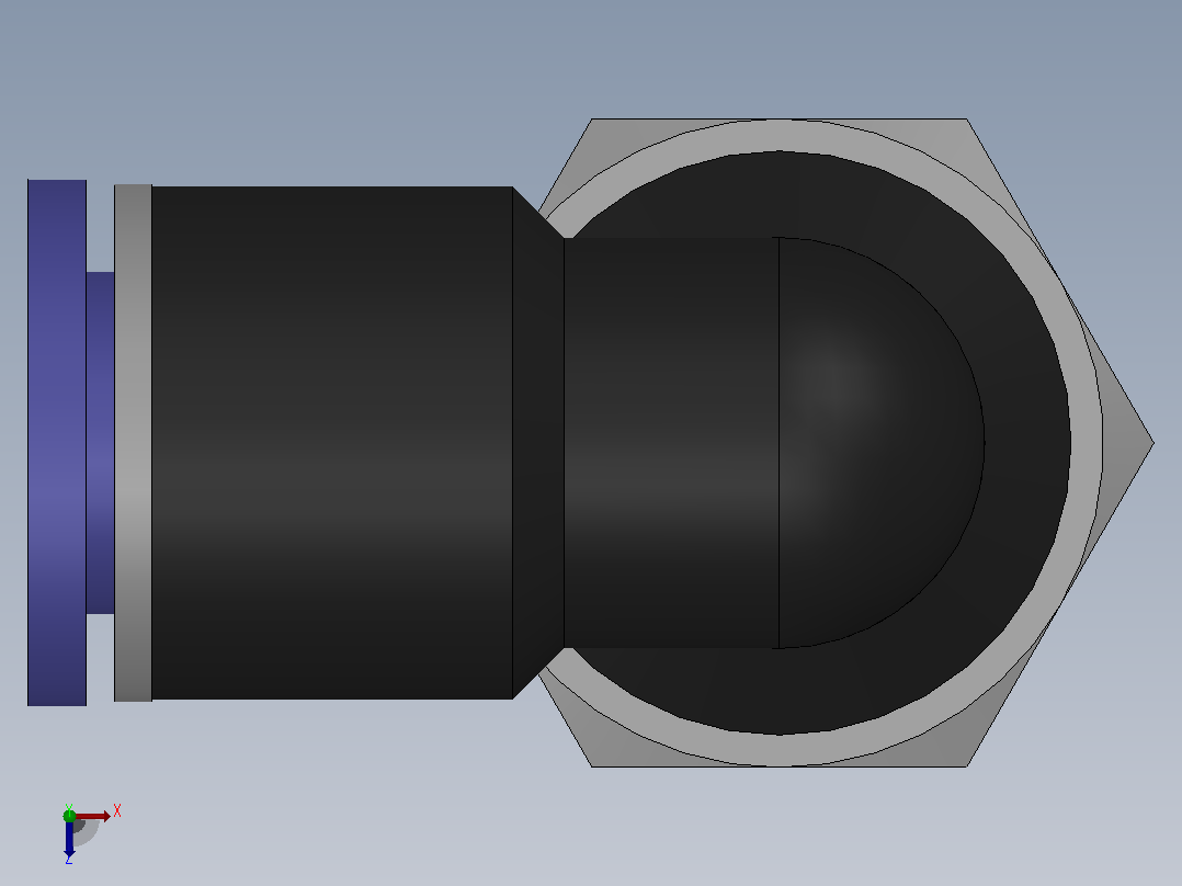 PL-G L型螺纹弯头-G螺纹[PL010-G04]后视图