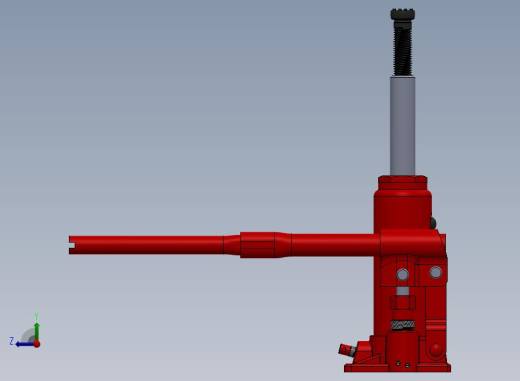 A48-液压千斤顶（结构完整）右视缩略图