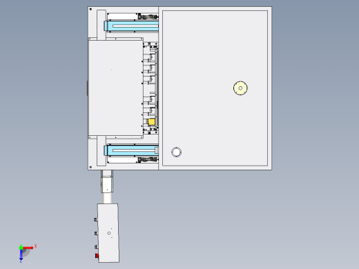 手机电池全自动焊接机、激光焊接机俯视缩略图
