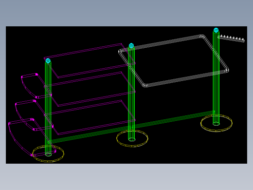 室内家具及植物三维模型五-HJ045