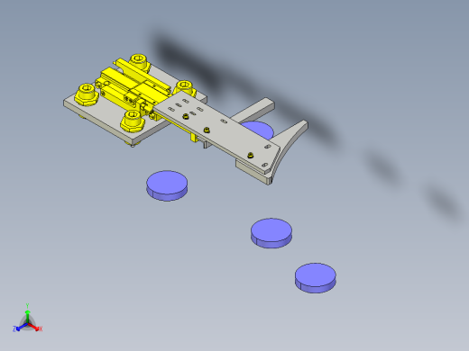 轨道更换机构 正等轴测缩略图