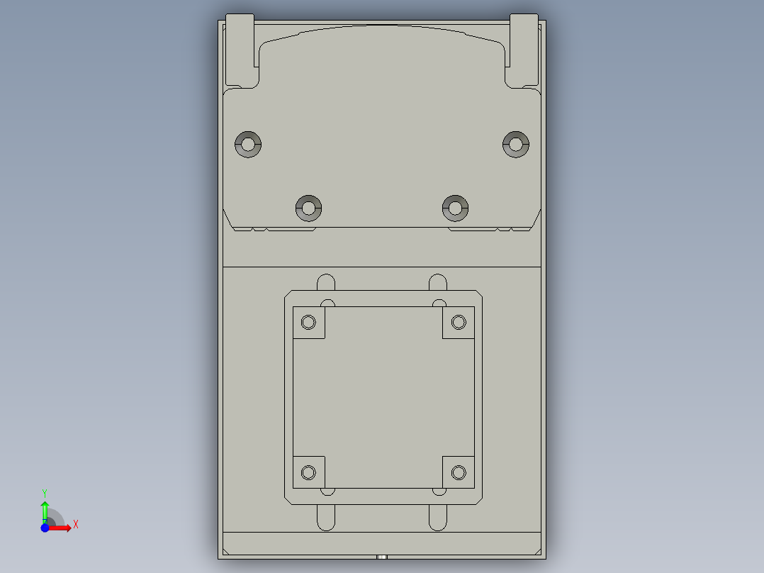 CCTL模组螺杆系列-TL100-BM前视图