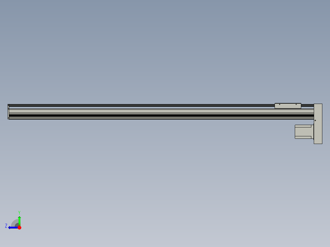 CCTL模组螺杆系列-TL100-BM右视图