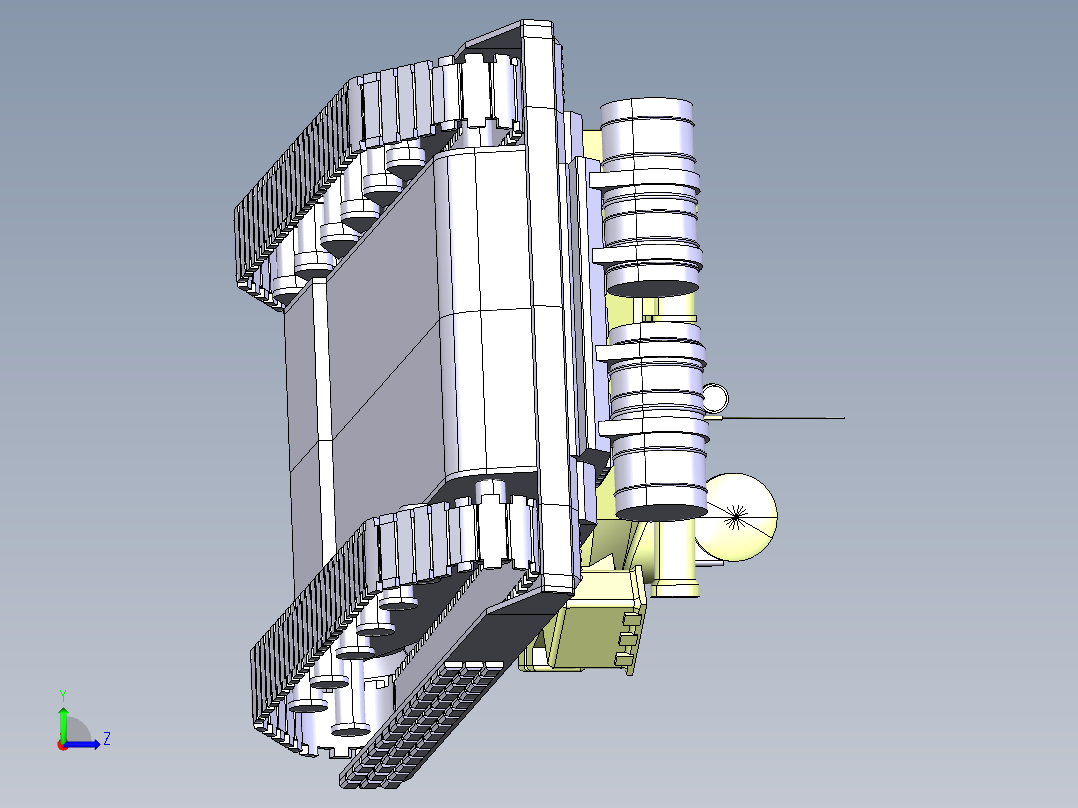 T-64BV坦克左视图