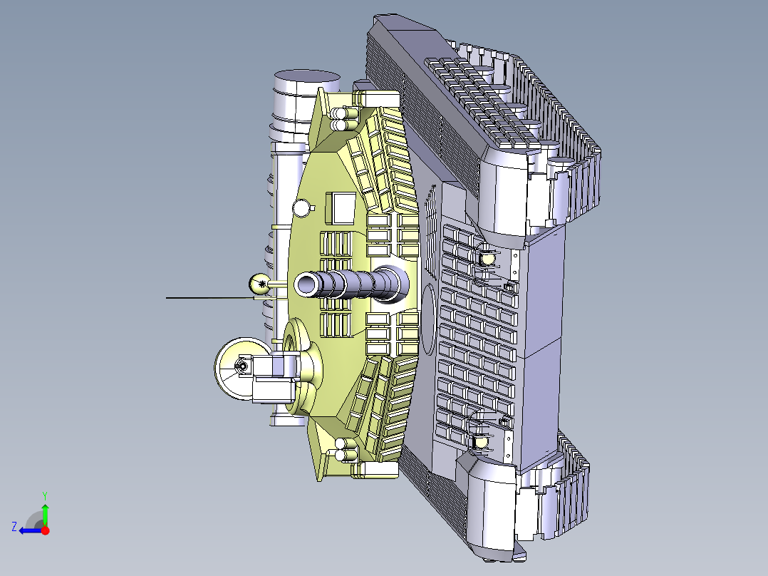 T-64BV坦克右视图