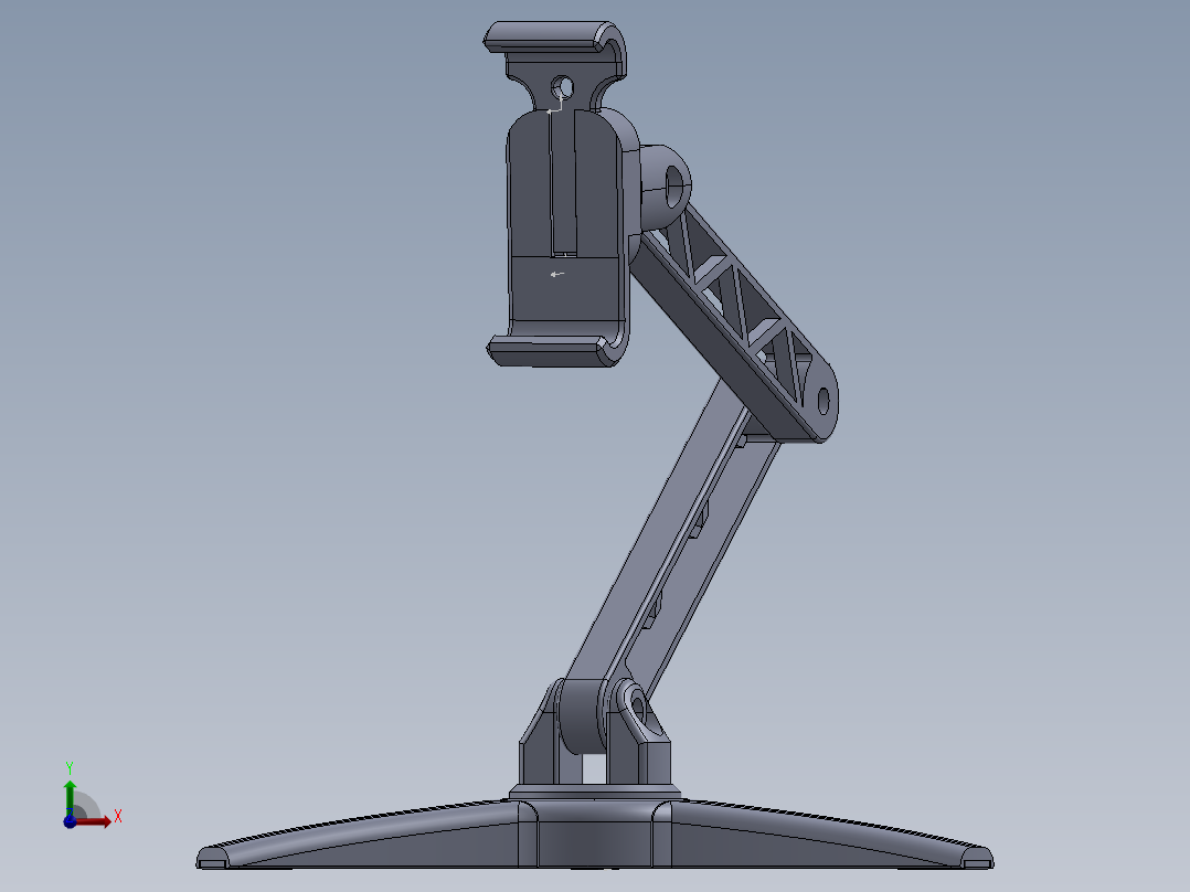手机支架结构前视图