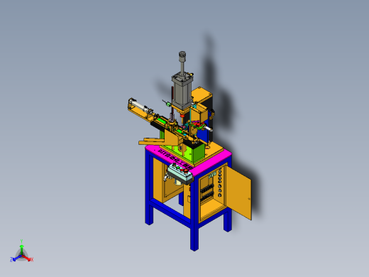 自动沖芯机器2005組件